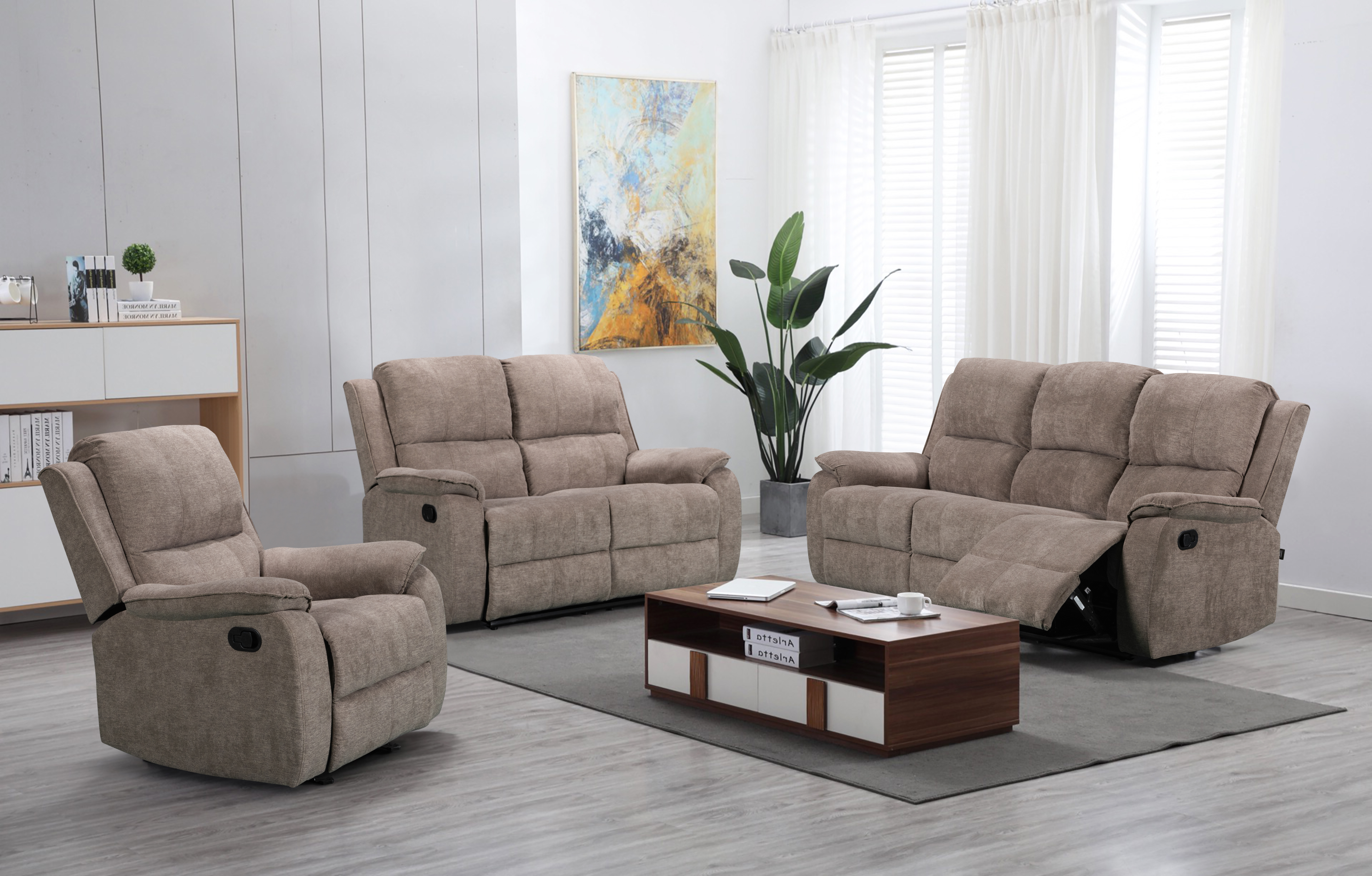 7 seaters recliner sofa mod: 8302